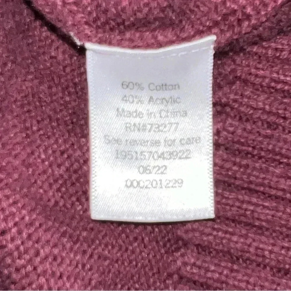 Sonoma Goods for Life Boy's Red/Blue Varsity Stripe Sweater Size 8 EUC - Picture 6 of 6